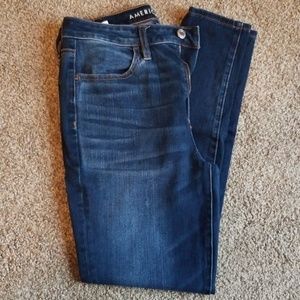 American eagle super high rise skinny jeggings